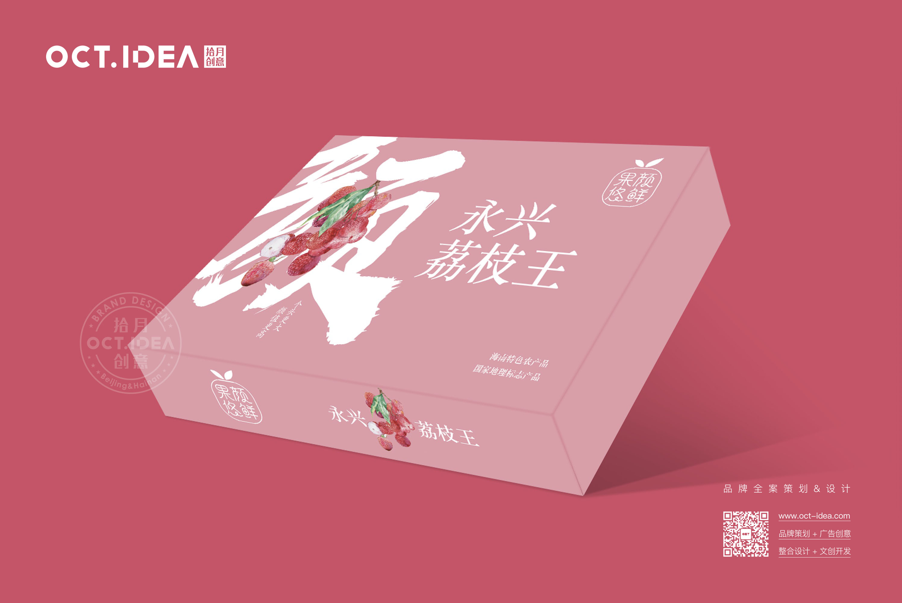 景德镇荔枝包装设计